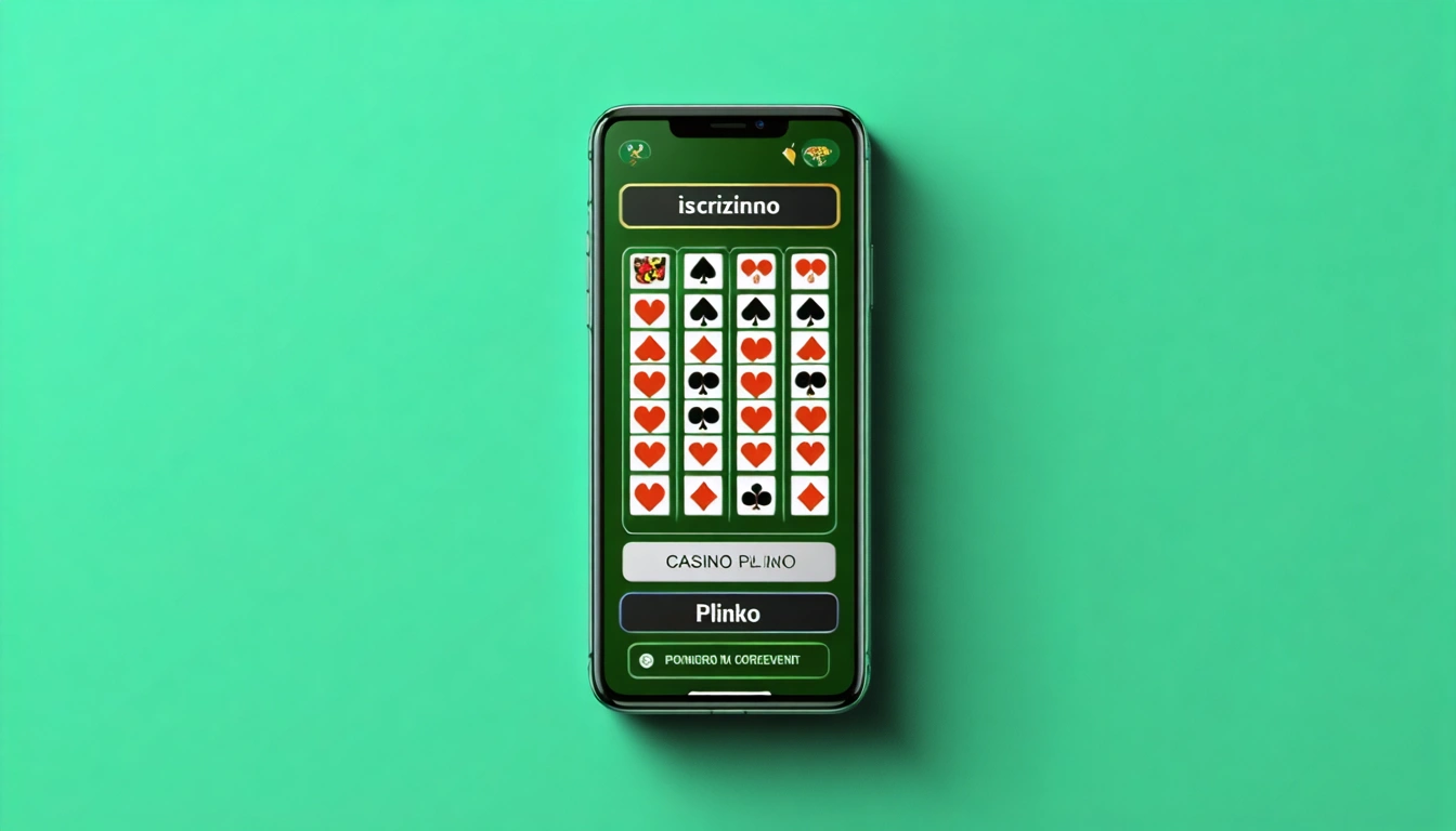 iscrizione Plinko
